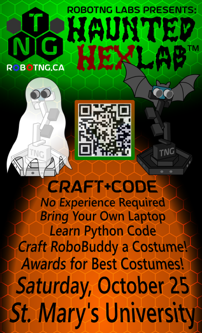 HEXLAB-2 — Halloween Maker Lab Poster